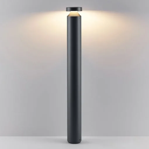 Molto Luce Mona LED tuinpadverlichting, Ø 10 cm, aluminium, hoogte 85 cm