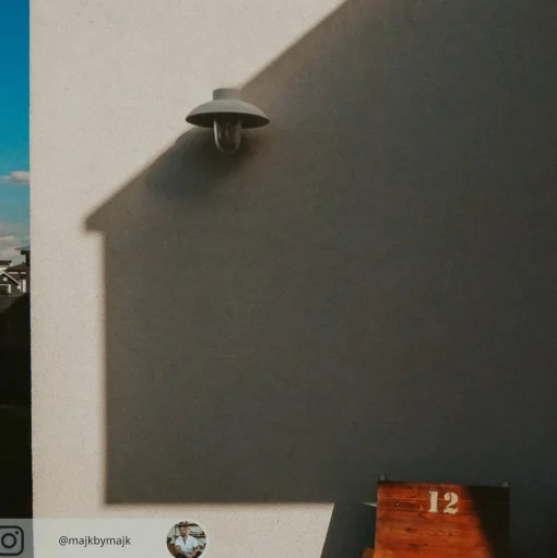 Mooie buitenwandlamp MANI