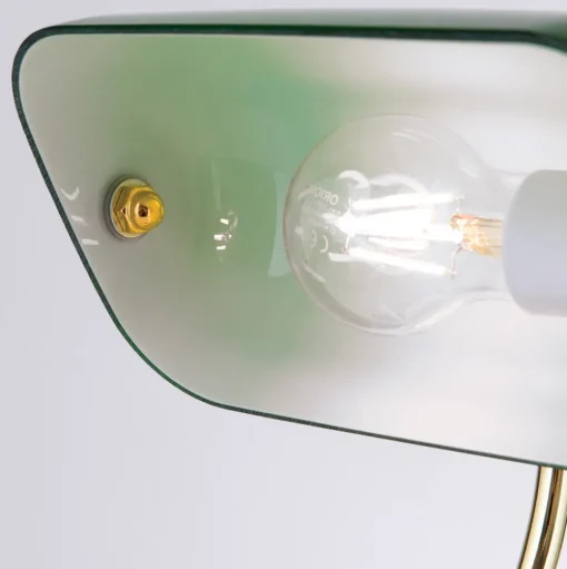 Mooie tafellamp Onella, groen