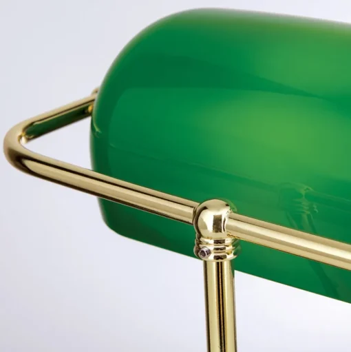 Mooie tafellamp Onella, groen