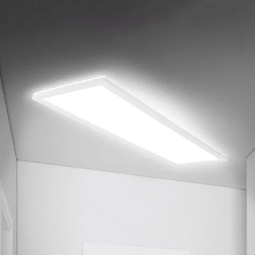 Move LED paneel, sensor, 98 x 20 cm, IP44, kunststof, wit