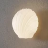 Mydi wandlamp van glas, wit gesatineerd