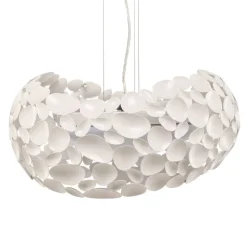 Narisa LED hanglamp 5xG9, Ø47cm, wit