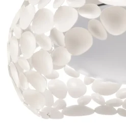 Narisa LED hanglamp 5xG9, Ø47cm, wit
