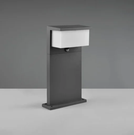 Nestos LED sokkellamp met bewegingsmelder, IP54