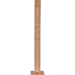 Nevis - moderne LED staande lamp in bladgoud look