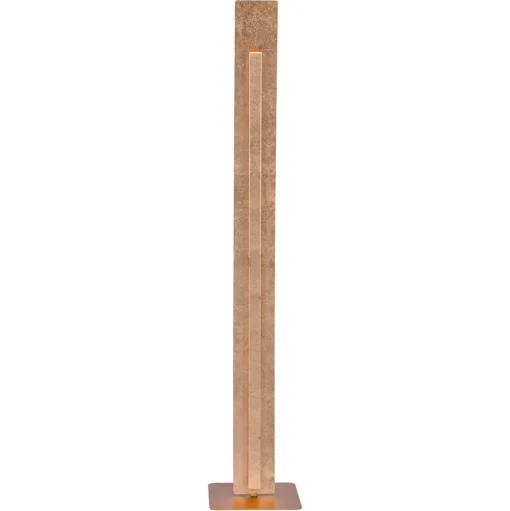 Nevis - moderne LED staande lamp in bladgoud look
