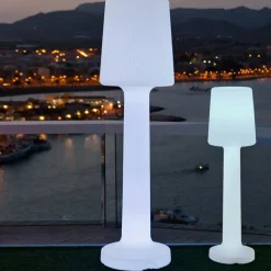 Newgarden Carmen vloerlamp met oplaadbare batterij, hoogte 165 cm