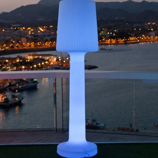 Newgarden Carmen vloerlamp met oplaadbare batterij, hoogte 110 cm