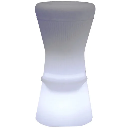 Newgarden Corfu LED barkruk met oplaadbare batterij op zonne+
