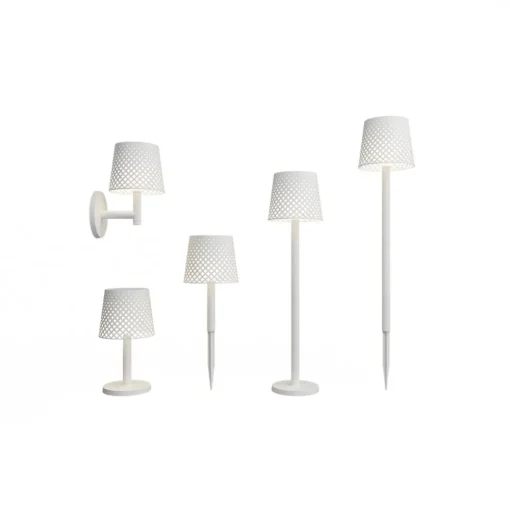 Newgarden Greta LED lamp op zonne-energie, wit