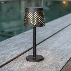 Newgarden Greta LED lamp op zonne-energie, zwart