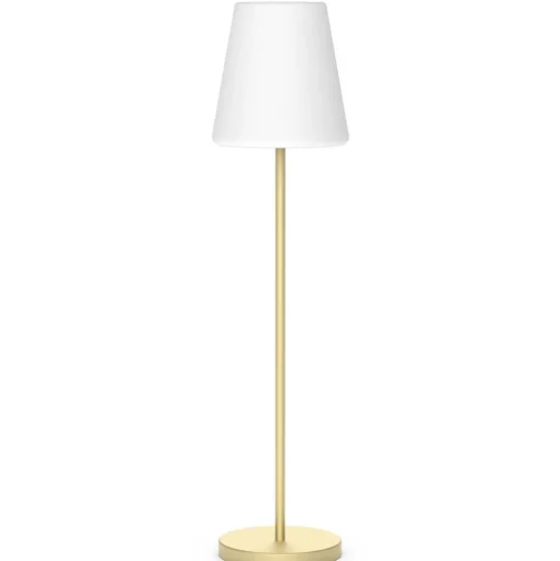 Newgarden Lola Slim 180 LED vloerlamp messing