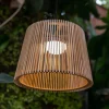Newgarden Okinawa LED buiten hanglamp bamboe