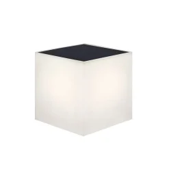 Newgarden Wally LED wandlamp solar, 12x12 cm