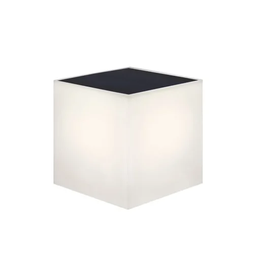 Newgarden Wally LED wandlamp solar, 12x12 cm
