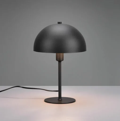 NOLA tafellamp, hoogte 30 cm, zwart/goud