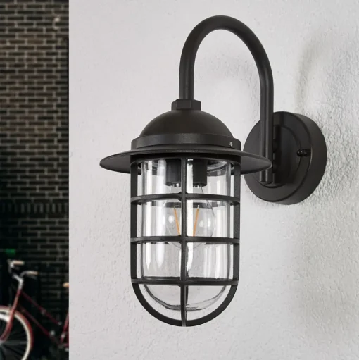 Nostalgische buitenwandlamp Naila