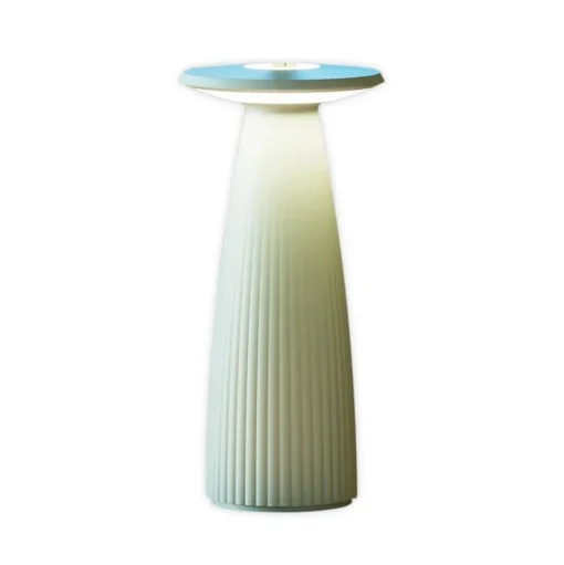 Nuflair LED tafellamp, groen, IP54, dimbaar, 24 cm