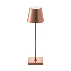 Nuindie LED oplaadbare tafellamp, brons, Easy Connect, IP54