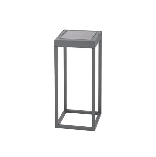 Numove LED lamp op zonne-energie, grafietgrijs, hoogte 32,5 cm
