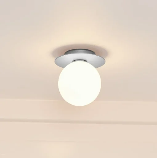 Nuura Liila 1 Medium wandlamp, 1-lamp zilver/wit