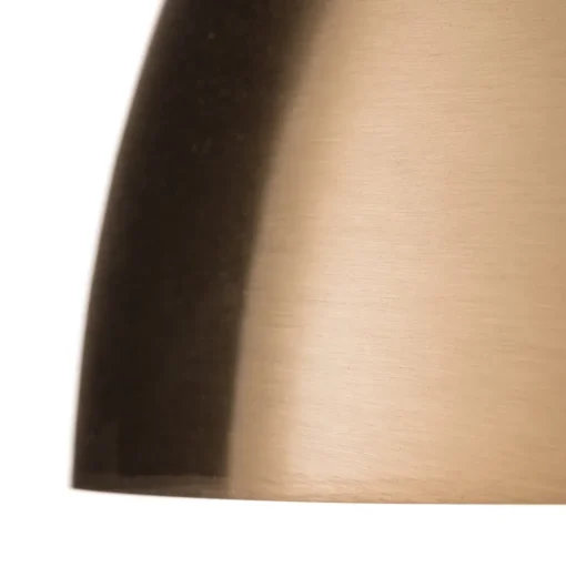 Oluce Atollo tafellamp, dimbaar, Ø38cm, goud