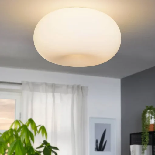 Onopvallende plafondlamp Optica 35 cm