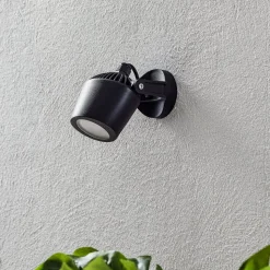 Opbouwspot Minitommy 1-lamps CCT zwart/frosted