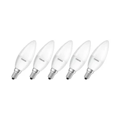 OSRAM Base Classic B LED kaarslamp E14 4,9W per 5