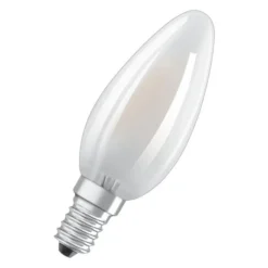 OSRAM Classic B LED lamp E14 4W 4.000K mat 2/set
