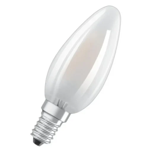 OSRAM Classic B LED lamp E14 4W 4.000K mat 2/set