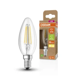 OSRAM Classic LED kaars E14 B40 2,5W 827 filament
