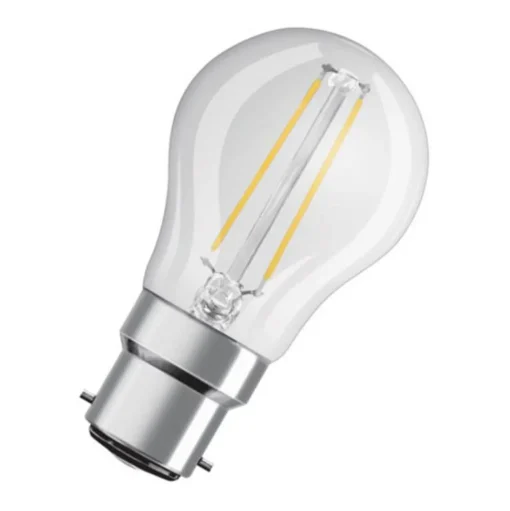 OSRAM LED druppellamp B22d 4W 2.700K helder