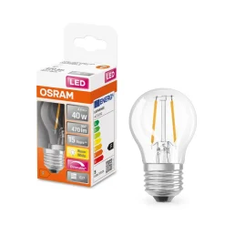 OSRAM LED druppellamp E27 Superstar 4,8W helder827