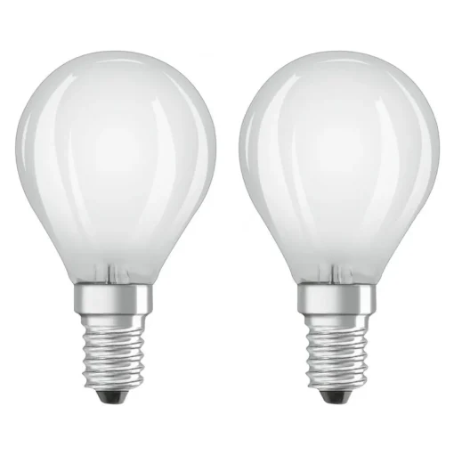 OSRAM LED druppellamp E14 4W warmwit 2 per set