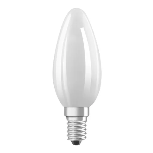 OSRAM LED kaars mat E14 2,2W 2700K 470lm 2-pak