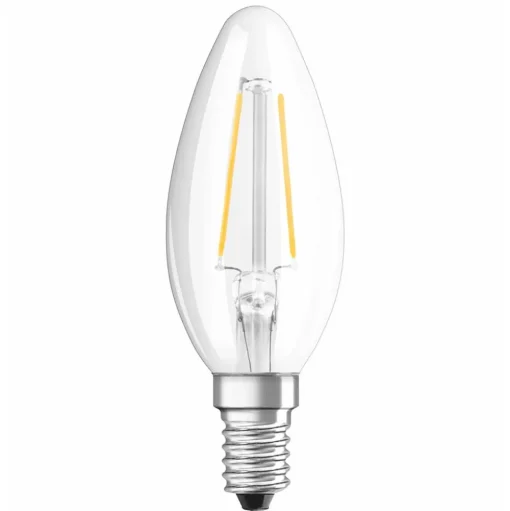 OSRAM LED kaarslamp E14 1,5W 827 retrofit helder
