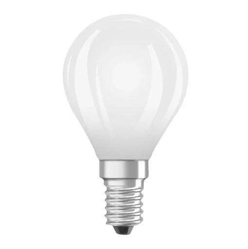 OSRAM LED lamp druppel E14 1,2W mat 2700K 255lm