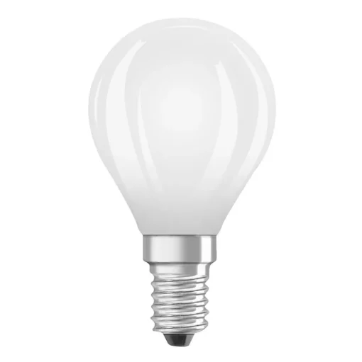 OSRAM LED lamp druppel E14 1,2W mat 4000K 255lm
