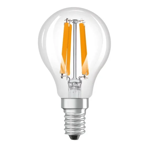 OSRAM LED lamp druppel E14 1,2W filament 4000K 255lm
