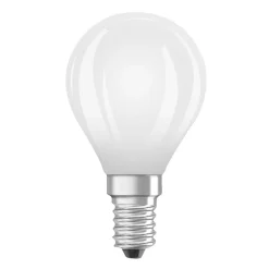 OSRAM LED lamp druppelmat E14 3,8W 4000K 806lm