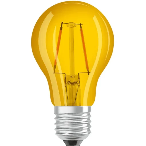 OSRAM LED lamp E27 Star Décor Cla A 2,5W, geel