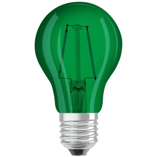 OSRAM LED lamp E27 Star Décor Cla A 2,5W, groen