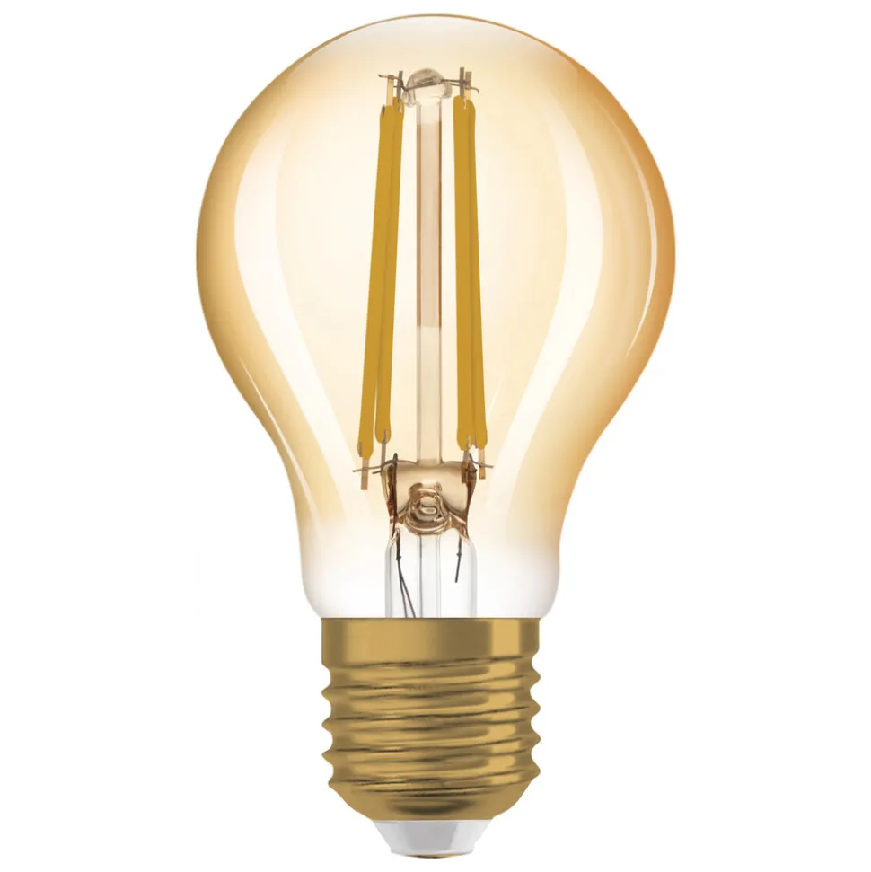 OSRAM LED lamp E27 Vintage 1906 6,5W 2.400K goud