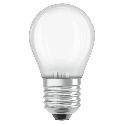 OSRAM LED lamp E27 4W Classic P 4.000K mat