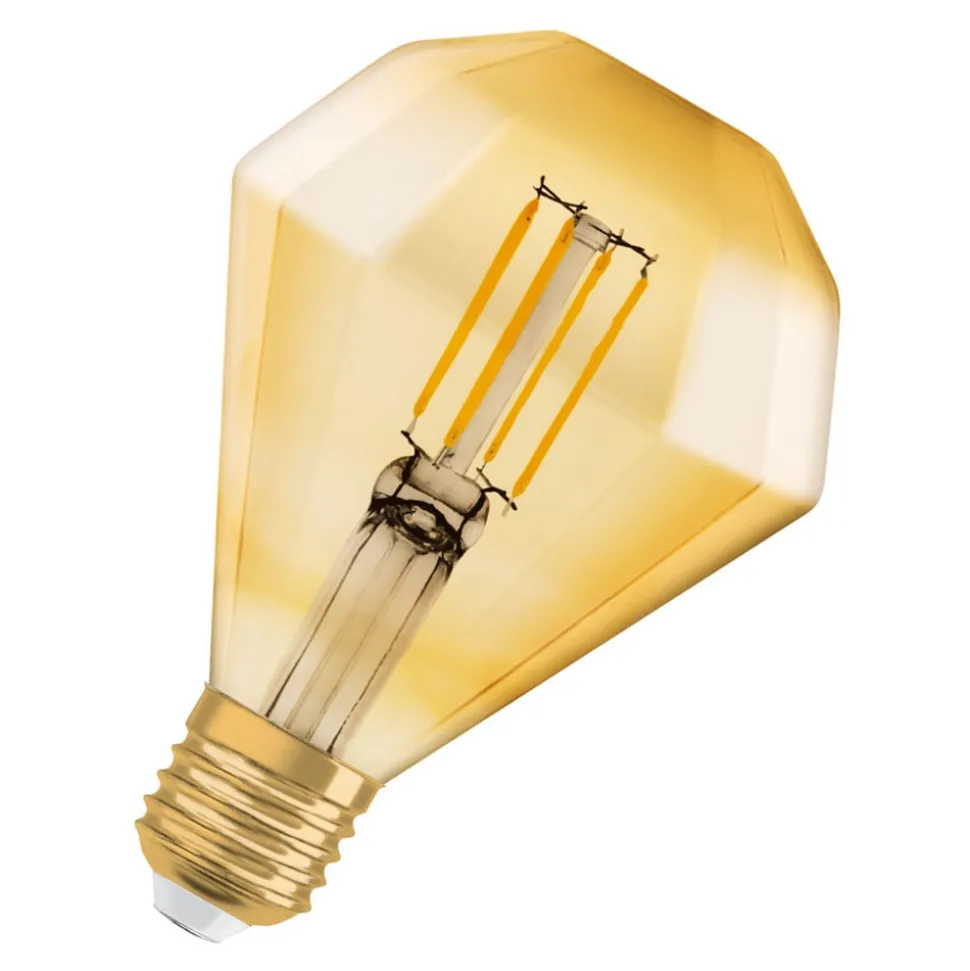 OSRAM LED lamp E27 4W Vintage Diamant 824 goud