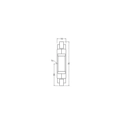 OSRAM LED lamp staaf R7s 4,5W 840 Slim Line