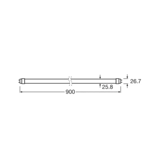 OSRAM LED lamp T8 10W buislamp Bio-Lumilux 965 90cm