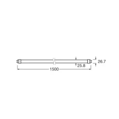 OSRAM LED lamp T8 18,3W buislamp Bio-Lumilux 965 150cm